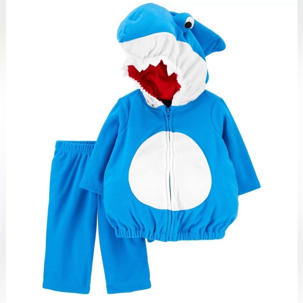 ⭐️3-6 Months Carters Baby Boys or Baby Girls Shark Costume NWT⭐️